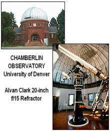  Chamberlin Observatory, Denver University in Denver, CO.