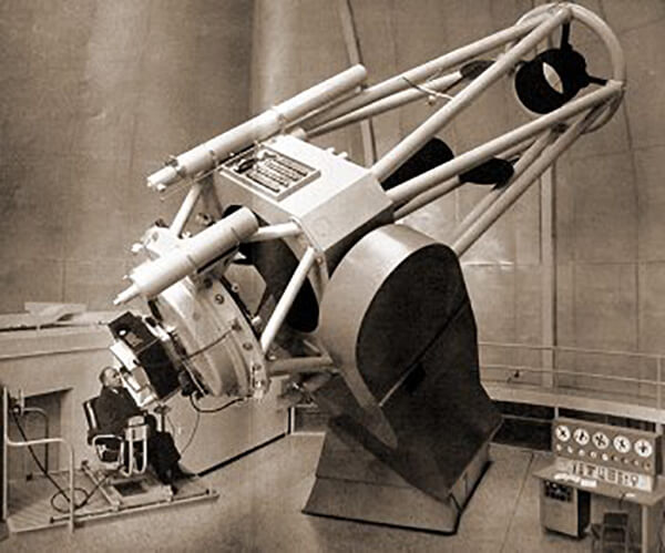 Naval Obs. Boller & Chivens 61-inch Kaj Strand telescope ca 1964